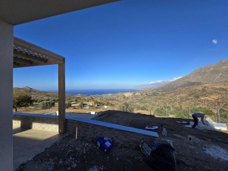 Sakturia Kreta, Sakturia - Villa (im Bau) 78m² Wfl. priv. Pool Panorama-Meerblick Haus kaufen